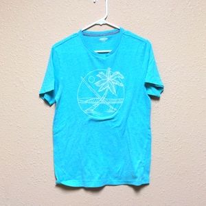 Mint teal island old navy tee shirt short sleeve size small